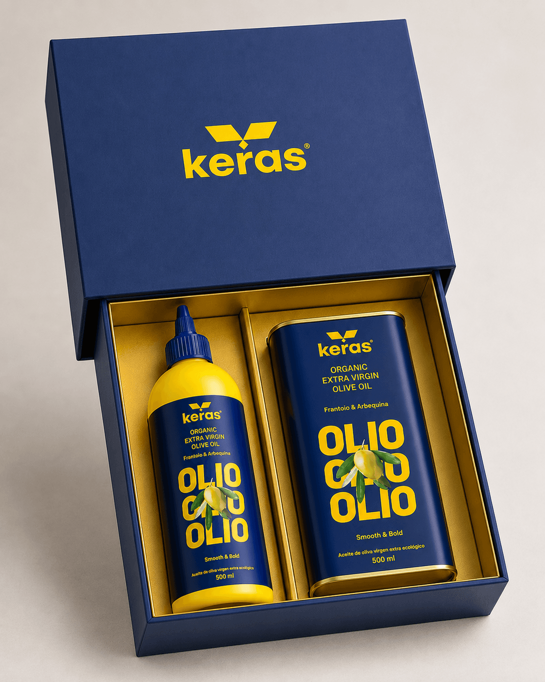 KERAS Chef Pack – Botella Chef + Lata Refill